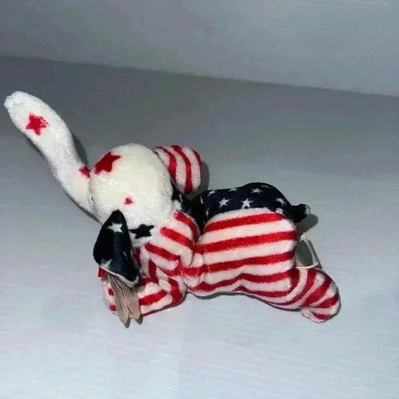New!Lefty & Righty 2000 Ty Beanie Babies Original Tags Stars & Stripes Election! - Picture 15 of 16